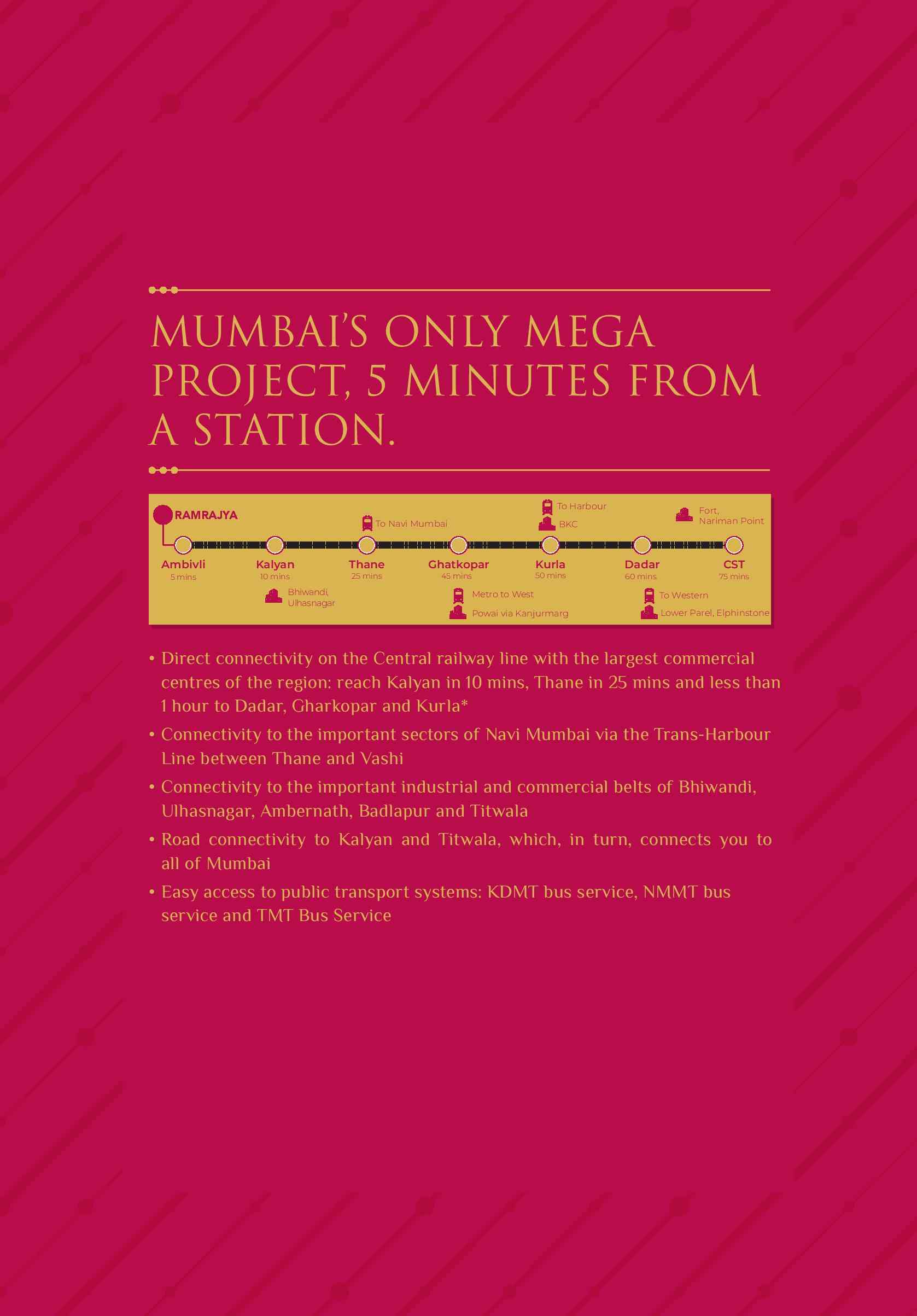 Neptune Ramrajya is the Mumbai's only mega project, 5 minutes from station Update